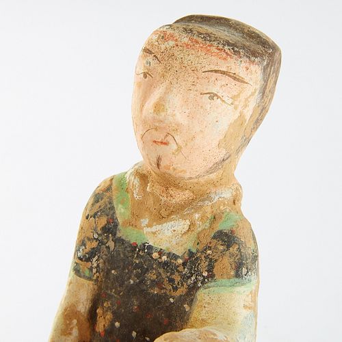 EARLY CHINESE TOMB FIGURE OF A 3812f6