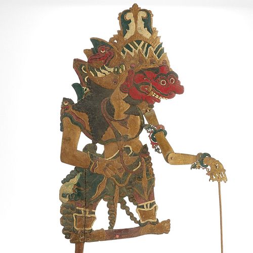 INDONESIAN BALINESE SHADOW PUPPET 38131a