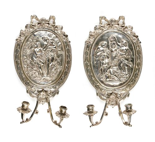 A PAIR OF TWO CHARLES II STYLE