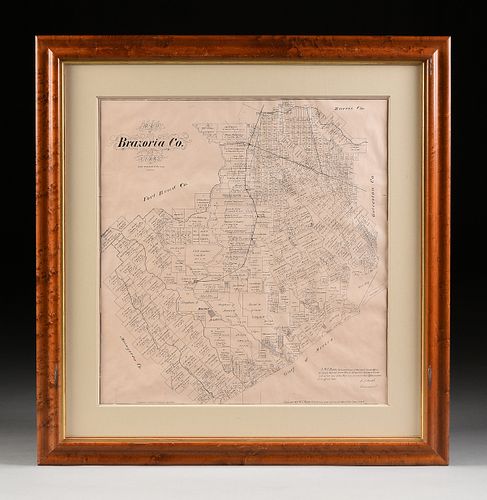 A FACSIMILE CADASTRAL MAP, "MAP