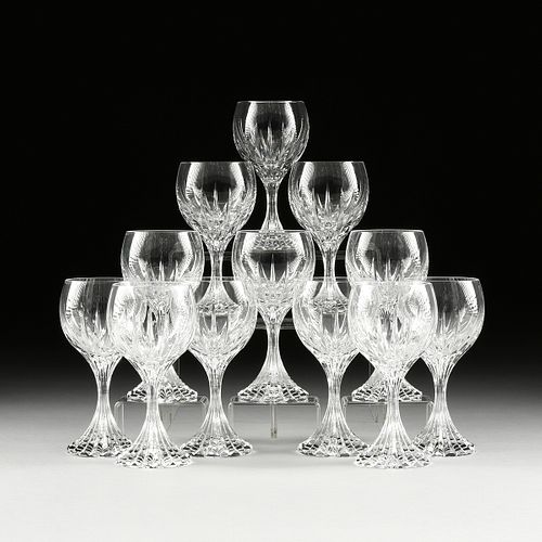 A SET OF TWELVE BACCARAT MASSENA  381440