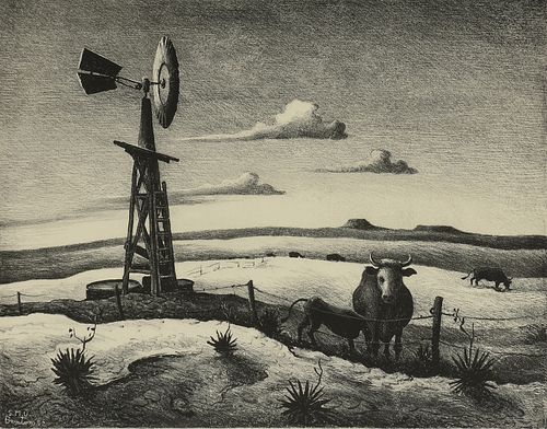 THOMAS HART BENTON (AMERICAN 1889-1975)