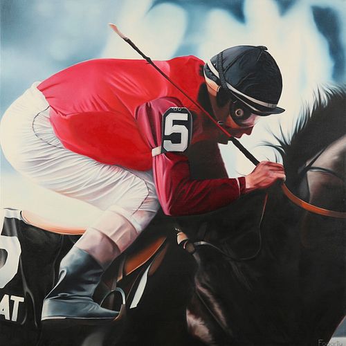 TERRENCE FOGARTY JOCKEY III OIL 38156f