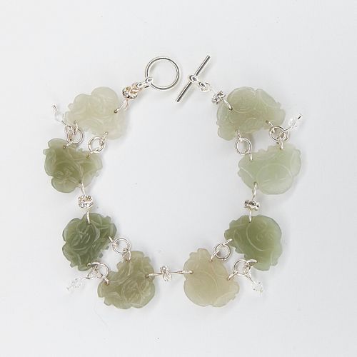 CHINESE JADE CRYSTAL AND SILVER 3815e8