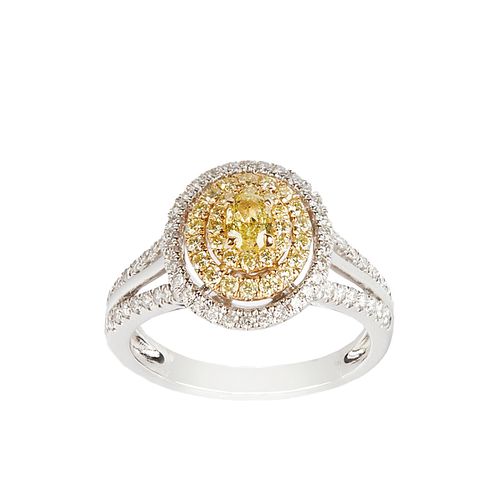 YELLOW DIAMOND UNITY RINGYellow