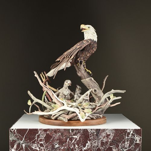 A BOEHM PORCELAIN SYMBOL OF FREEDOM