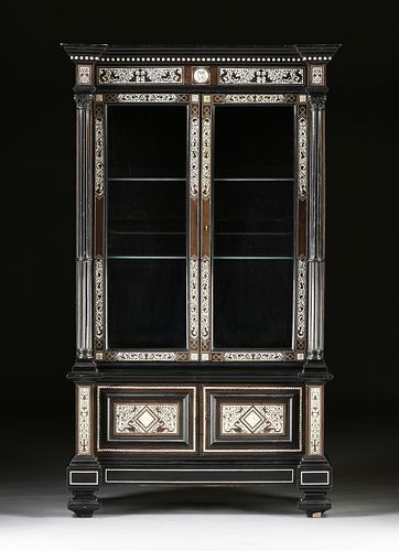 A NORTH ITALIAN MARQUETRY INLAID