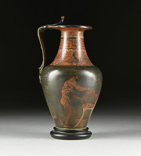 A ROMAN STYLE RED FIGURE POLYCHROME 3817d3