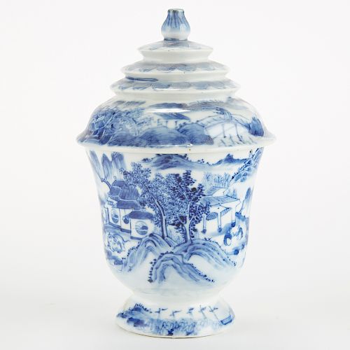 CHINESE THAI MARKET BLUE AND WHITE 3818aa