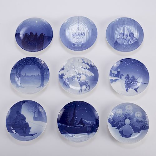 BING AND GRONDAHL CHRISTMAS PLATES 381ab0