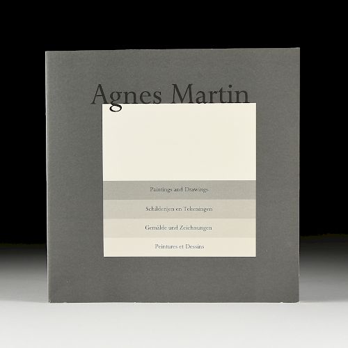 AGNES MARTIN CANADIAN AMERICAN 381be1
