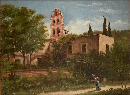 AN AMERICAN SCHOOL PAINTING, "SPANISH