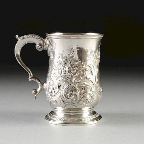 A GEORGE III STERLING SILVER AND