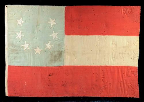 CONFEDERATE FIRST NATIONAL FLAG  381d60