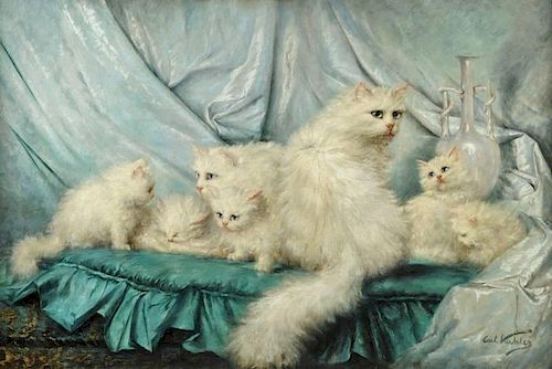 CARL KAHLER AMERICAN 1855 1906  381d8b