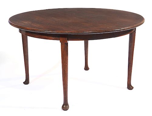 ENGLISH QUEEN ANNE STYLE OAK DINING 381e94