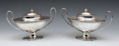 PAIR OF 1783 GEORGIAN   381e9e