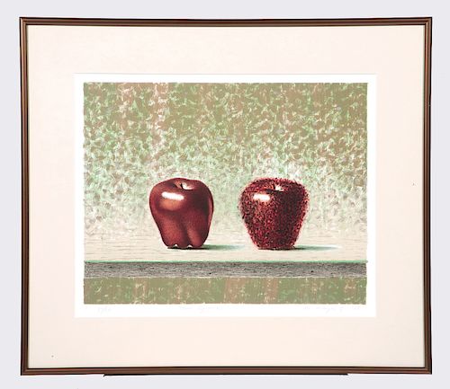 MARTHA MAYER ERLEBACHER TWO APPLES  381f18