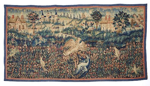 AUBUSSON TAPESTRYAubusson tapestry.