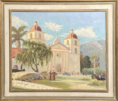 WM. PATTY, O/C SANTA BARBARA MISSIONWilliam