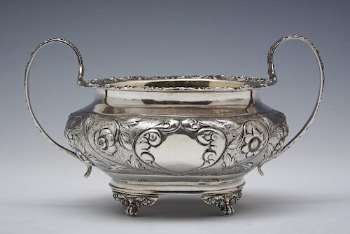 ENGLISH STERLING SILVER REPOUSSE