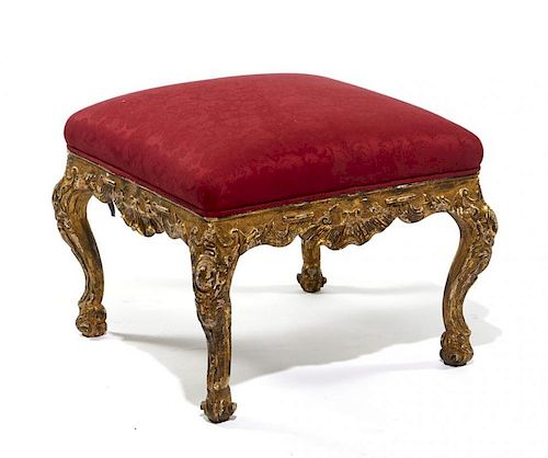 LOUIS XV FRENCH CARVED GILT WOOD