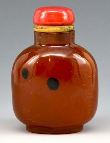 CHINESE STONE SNUFF BOTTLEChinese