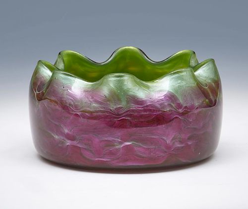 LOETZ TITANIA ART GLASS BOWL WITH 38231b