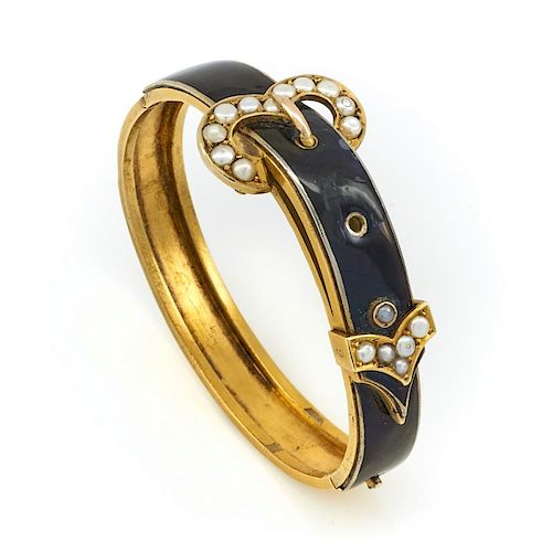 14K YELLOW GOLD VICTORIAN BUCKLE