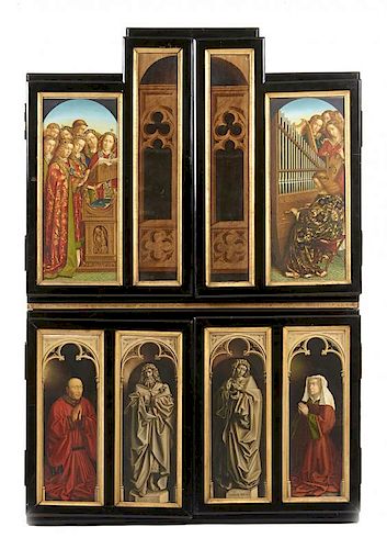 COPY OF THE GHENT ALTARPIECE HUBERT 3823c7