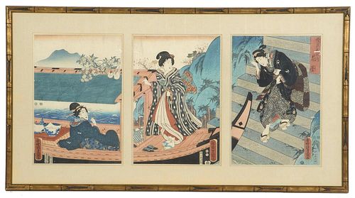 UTAGAWA KUNISADA HAZY SPRING 382411