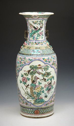 CHINESE FLOOR VASE LATE QING REPUBLIC 38244a