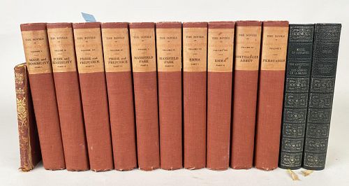 GROUP THIRTEEN VOLUMES JANE AUSTENpublished