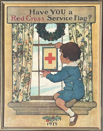 WWI RED CROSS LITHOGRAPHIC POSTER Have 3824a6