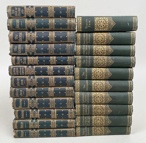TWO SETS OF THACKERAY S WORKS  3824f2