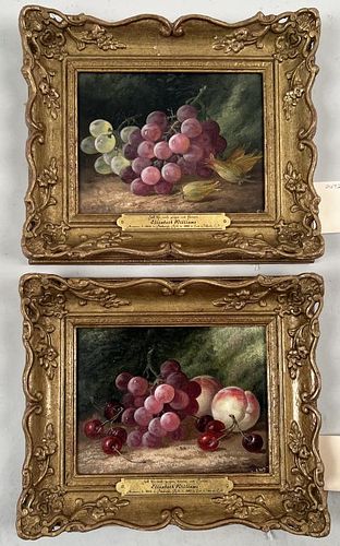 WILLIAMS, TWO O/C STILL LIFE PAINTINGS