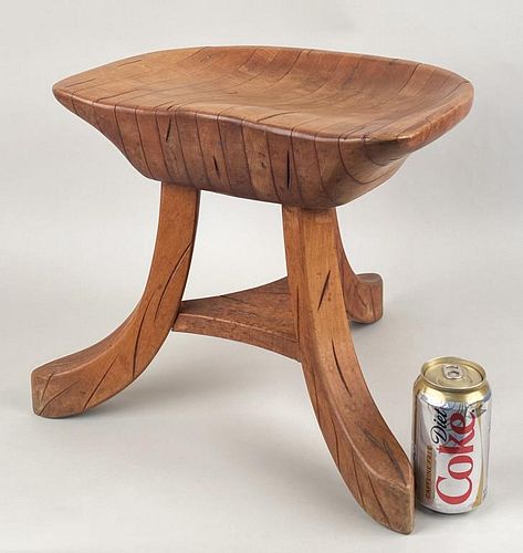 SWISS FRUITWOOD MILKING STOOL13 38255a