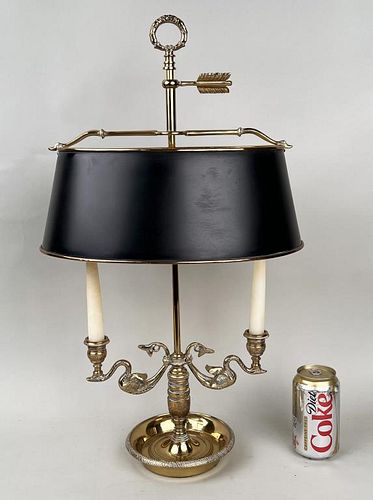 CONTINENTAL BRASS TWO LIGHT BOUILLOTTE 382563