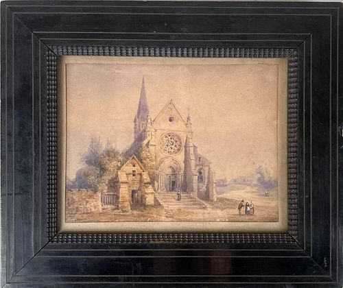 GASPARD GOBAUT A NORMAN CHURCH  38255c