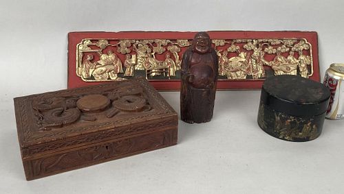 ESTATE GROUP FOUR ASIAN DECORATIVE ARTS