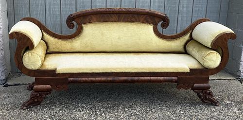 AMERICAN CLASSICAL CARVED MAHOGANY 382594