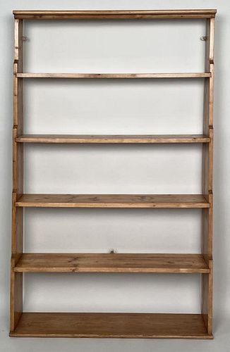 LARGE ENGLISH PINE WALL RACKtotal 3825f9