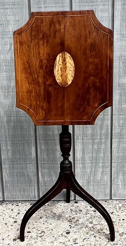 FEDERAL CHERRYWOOD TILT TOP CANDLESTANDwith 382605