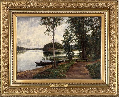 VON ESSEN, O/C LAKESIDE BOAT AND