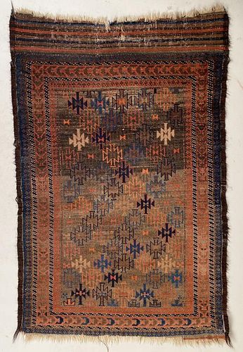 SMALL CAUCASIAN RUG2 10 wide  38266a