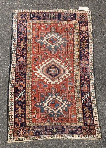 SMALL PERSIAN HERIZ RUG51 long  38267a