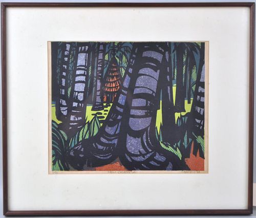 CLIFTON KARHU WOODBLOCK PRINT(Am.