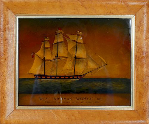 PRINT "WEST INDIAMAN MEDINA 1811"Print