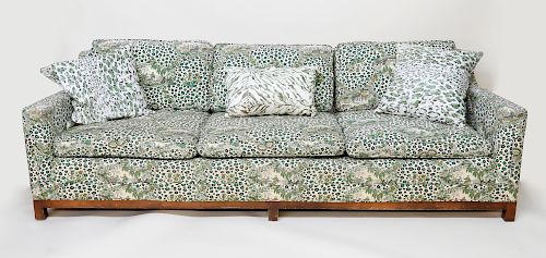 BILLY BALDWIN SIX-CUSHION UPHOLSTERED