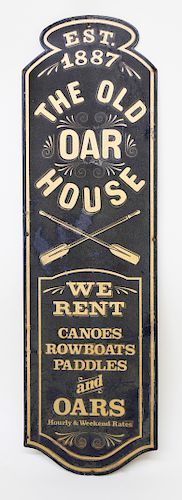 ANTIQUE SIGN THE OLD OAR HOUSE 380063